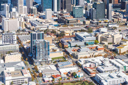 Aerial Image of PERTH CBD