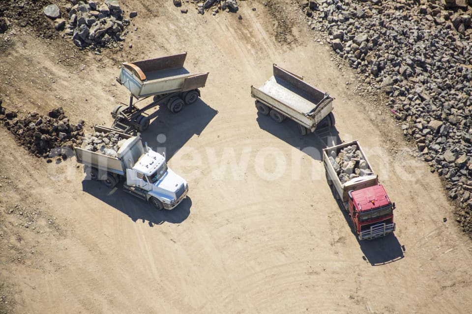 Aerial Image of Mining Victoria