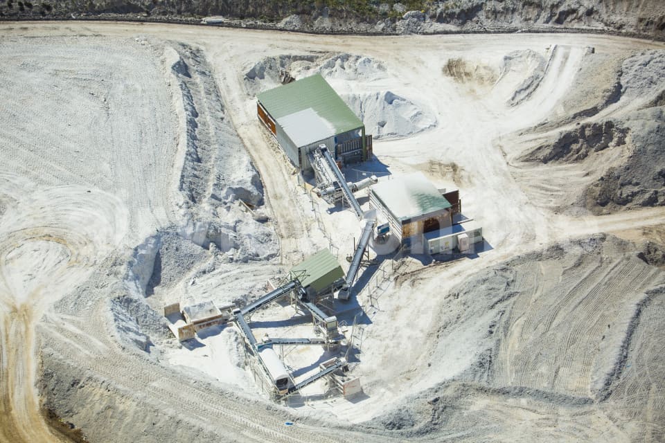 Aerial Image of Mining Victoria