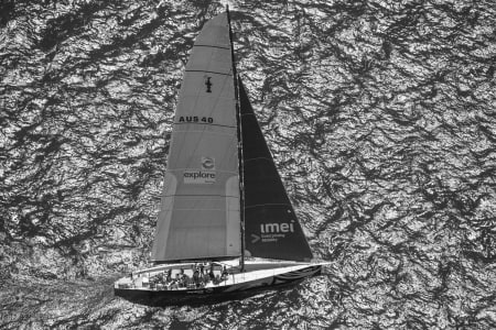 Aerial Image of SAILING SYDNEY HARBOUR