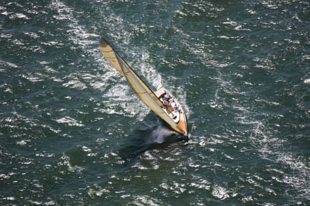 Aerial Image of SAILING SYDNEY HARBOUR