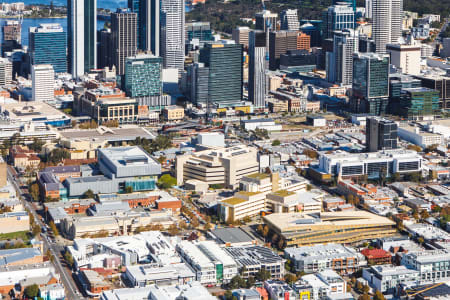 Aerial Image of PERTH CBD