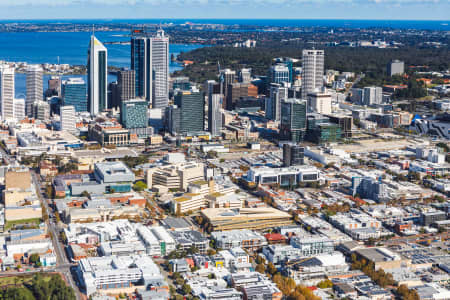 Aerial Image of PERTH CBD