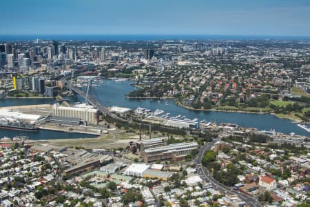 Aerial Image of ROZELLE & BALMAIN