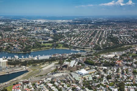 Aerial Image of ROZELLE & BALMAIN