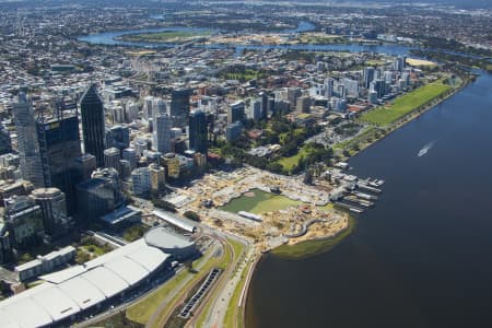 Aerial Image of PERTH CBD