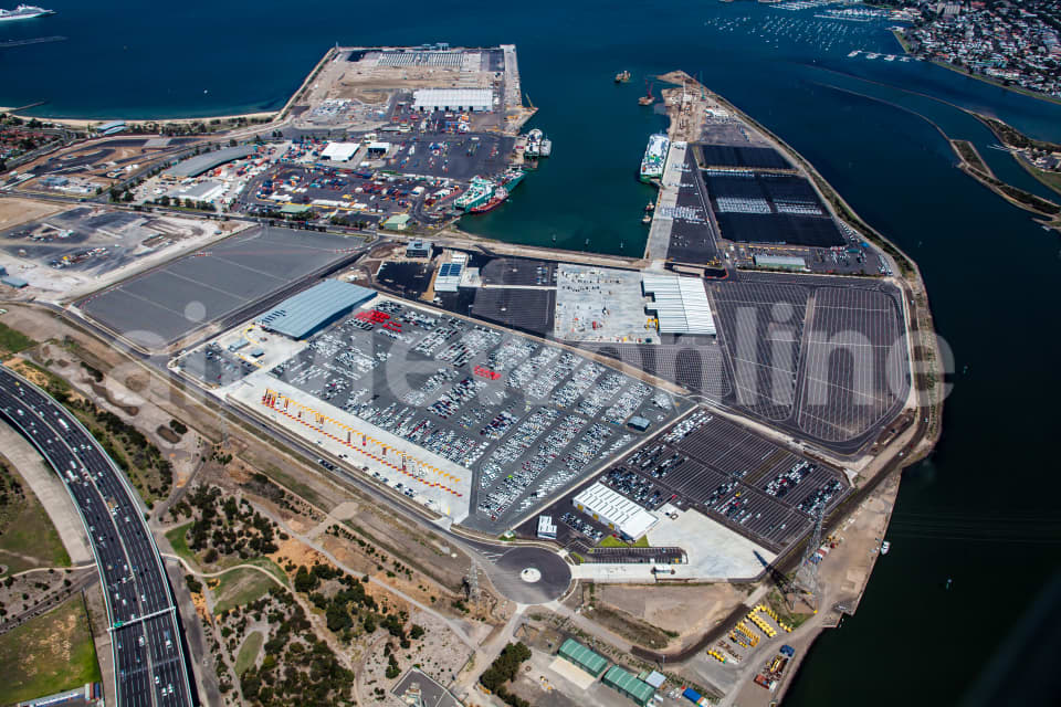 Aerial Image of Webb Dock 2016