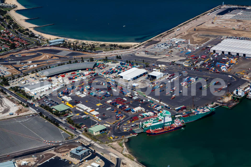 Aerial Image of Webb Dock 2016