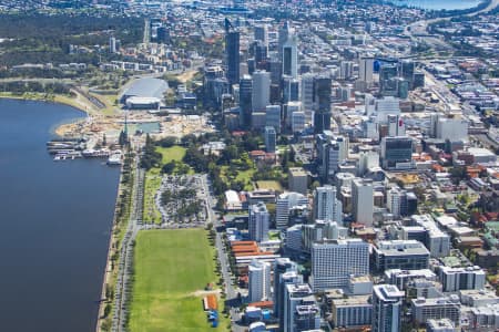 Aerial Image of EAST PERTH