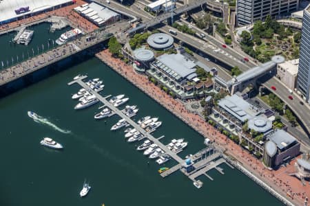 Aerial Image of COCKLE BAY WHARF