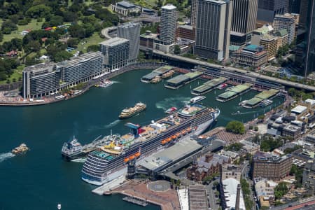 Aerial Image of CIRCULAR QUAY