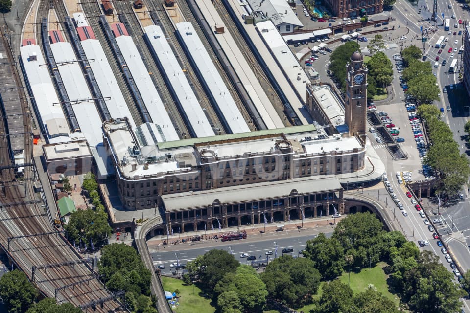 Aerial Image of Central Station