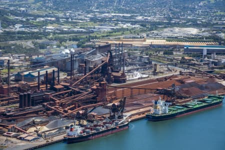 Aerial Image of PORT KEMBLA