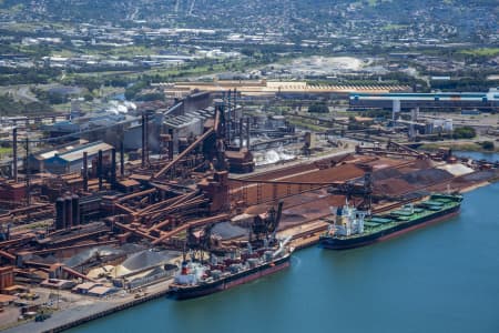 Aerial Image of PORT KEMBLA