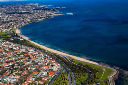 Aerial Image of ELWOOD BEACH