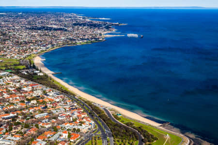 Aerial Image of ELWOOD BEACH