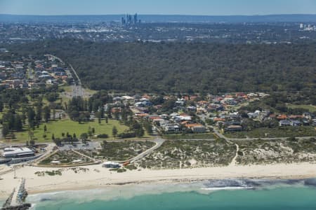 Aerial Image of CITY BEACH, WESTERN AUSTRALIA