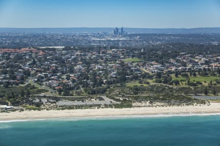 Aerial Image of CITY BEACH, WESTERN AUSTRALIA