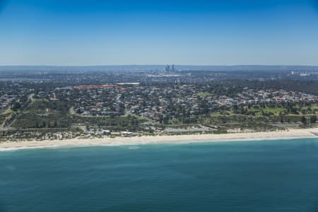 Aerial Image of CITY BEACH, WESTERN AUSTRALIA