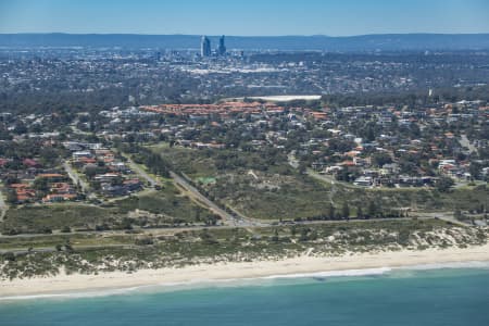 Aerial Image of CITY BEACH, WESTERN AUSTRALIA