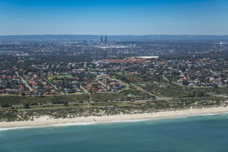 Aerial Image of CITY BEACH, WESTERN AUSTRALIA