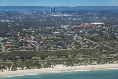 Aerial Image of CITY BEACH, WESTERN AUSTRALIA