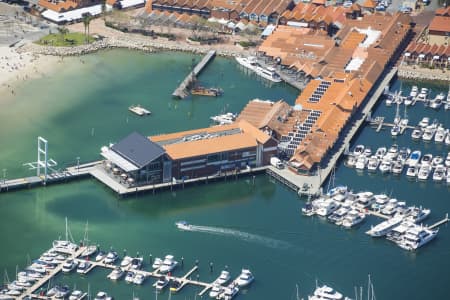 Aerial Image of SORRENTO QUAY HILLARYS BOAT HARBOUR