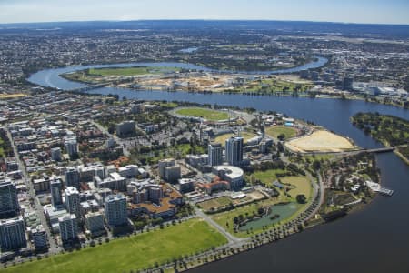 Aerial Image of EAST PERTH