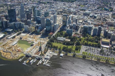 Aerial Image of PERTH CBD