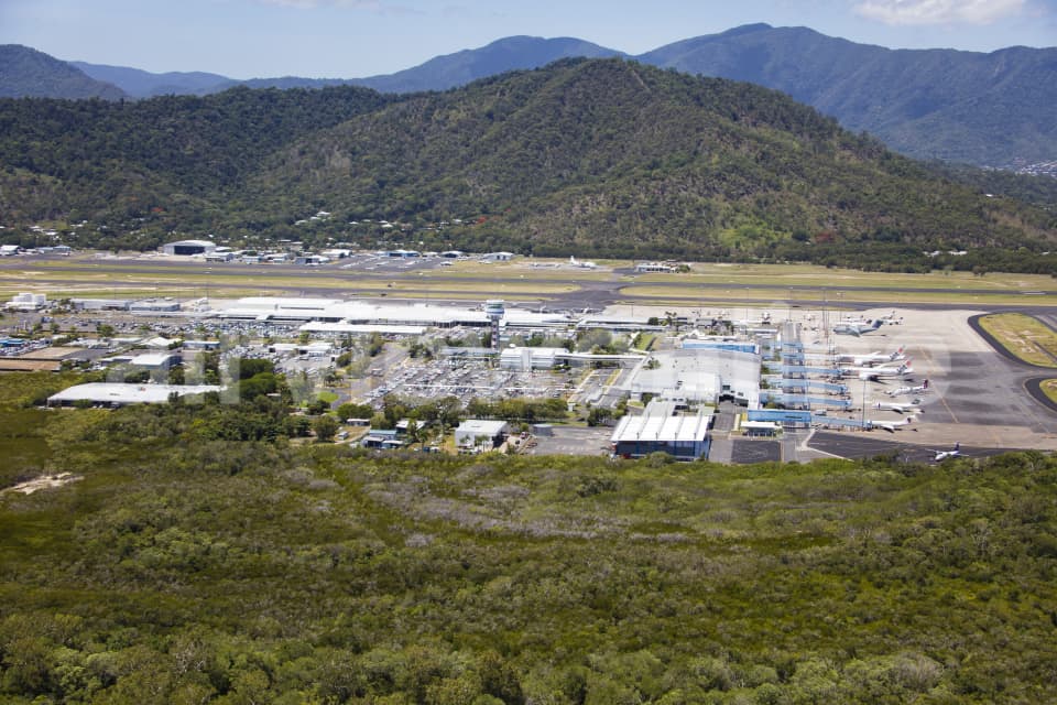 Aerial Image of Cairns Airport