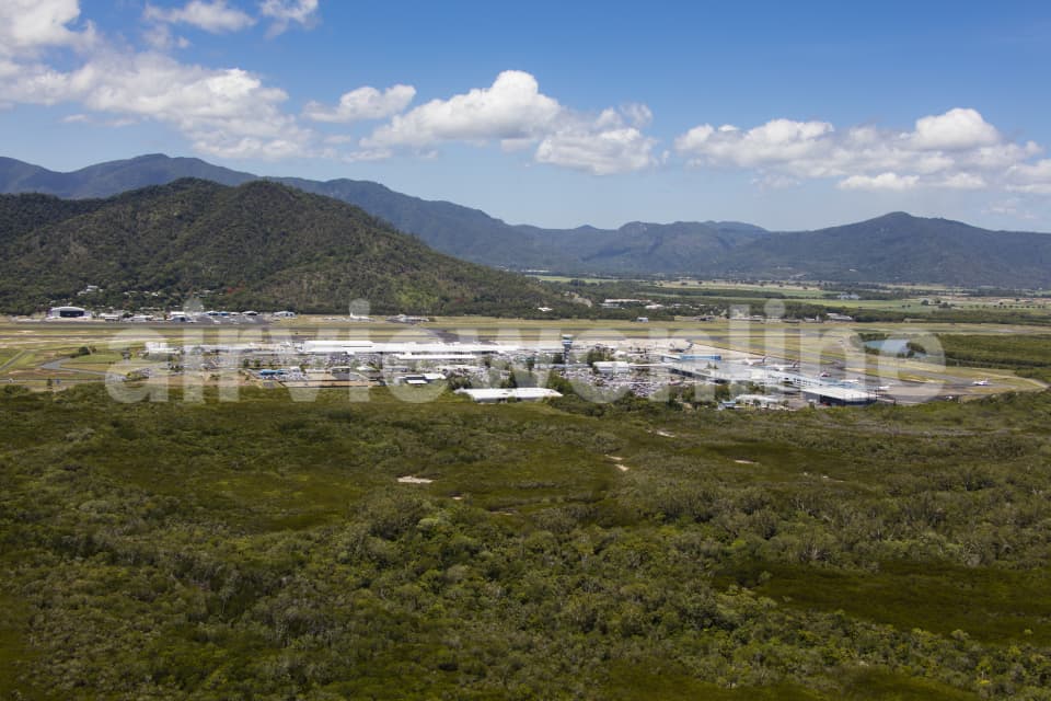 Aerial Image of Cairns Airport