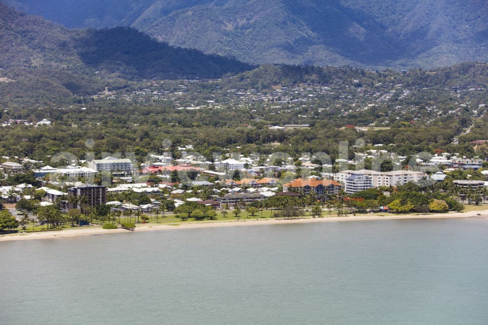 Aerial Image of Esplanade Cairns