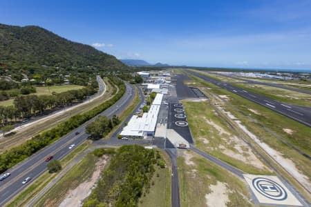 Aerial Image of CAIRNS AIRPORT AEROGLEN