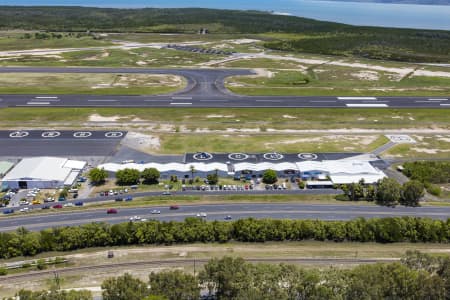 Aerial Image of CAIRNS AIRPORT AEROGLEN