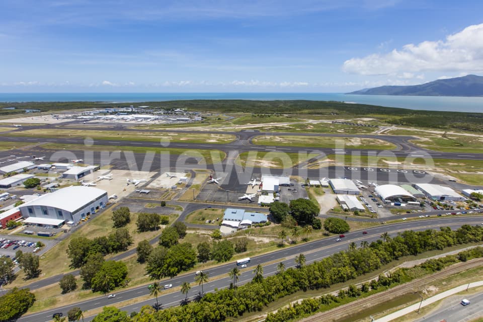 Aerial Image of Cairns Airport Aeroglen