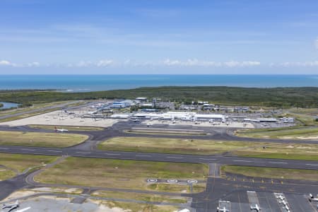 Aerial Image of CAIRNS AIRPORT AEROGLEN