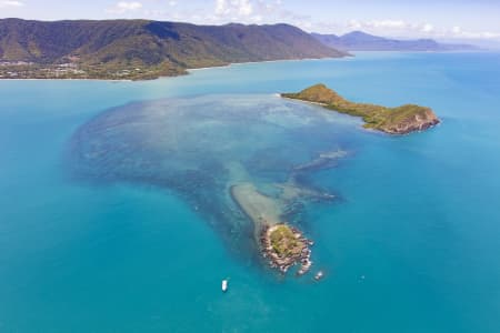 Aerial Image of DOUBLE ISLAND & HAYCOCK ISLAND