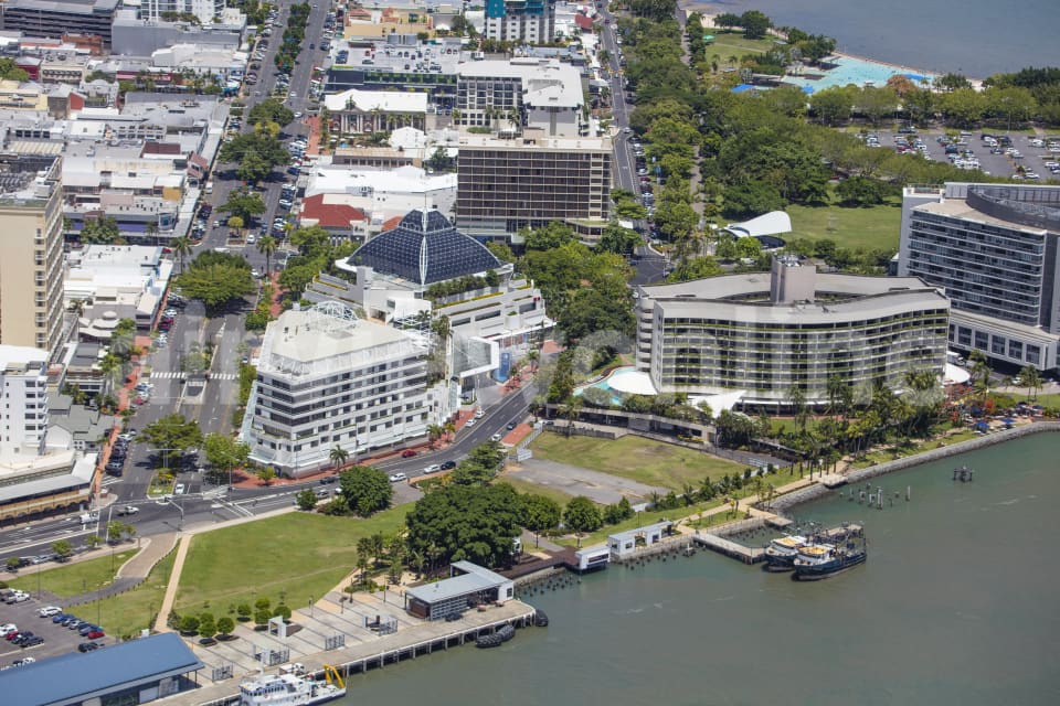Aerial Image of Cairns Luxury Accomodations