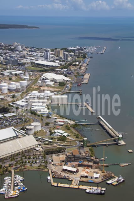 Aerial Image of Tropical Reef Ship Yard Cairns