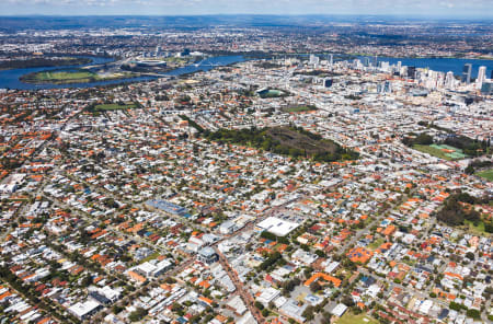 Aerial Image of NORTH PERTH