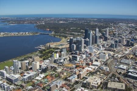 Aerial Image of PERTH CBD