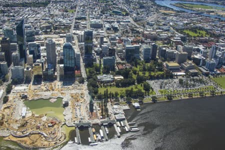 Aerial Image of WATERFRONT DEVELOPMENT PERTH 2015
