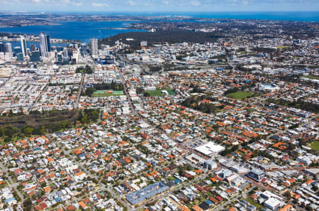 Aerial Image of NORTH PERTH