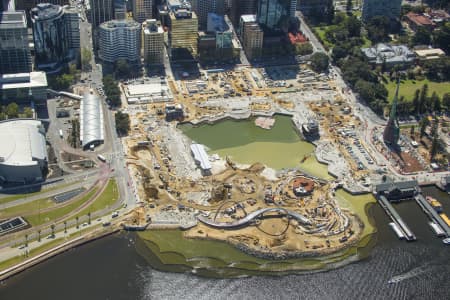 Aerial Image of WATERFRONT DEVELOPMENT PERTH 2015