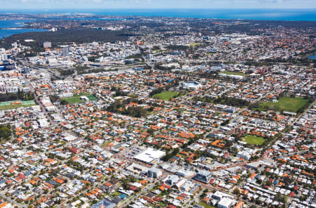 Aerial Image of NORTH PERTH