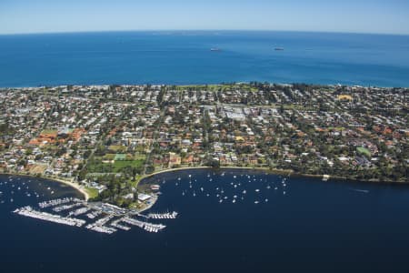 Aerial Image of PEPPERMINT GROVE
