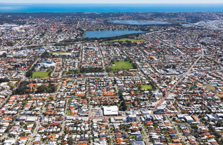 Aerial Image of NORTH PERTH