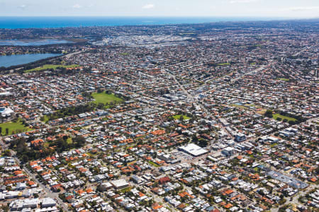 Aerial Image of NORTH PERTH