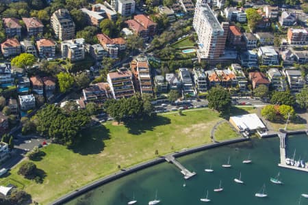 Aerial Image of RUSHCUTTERS BAY, DARLING POINT