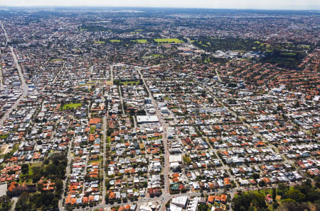 Aerial Image of NORTH PERTH